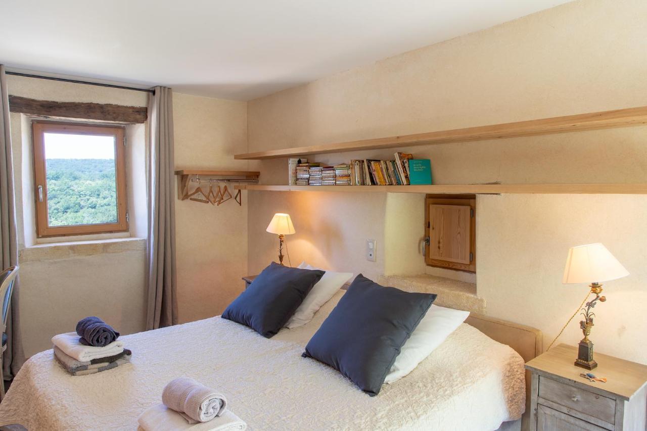 Chambres D'Hotes Avec Piscine La Grange Milou Бенак-е-Казнак Стая снимка